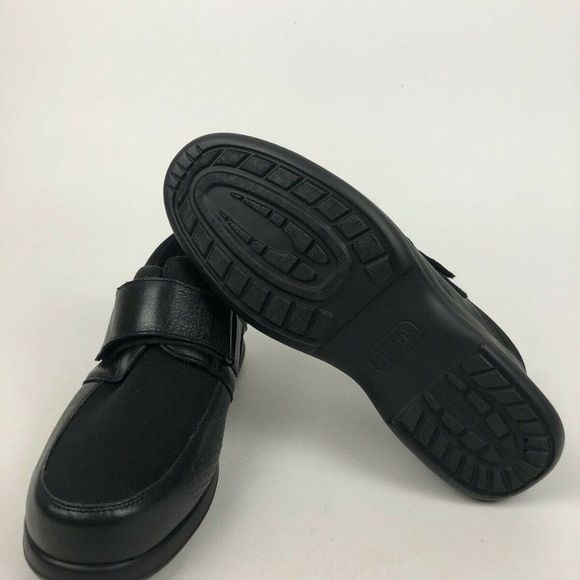 ARENI ONE Alejandro P4942 WW ( 4E) Mens COMFORT Shoes BLACK Size 9.5 - Picture 9 of 11